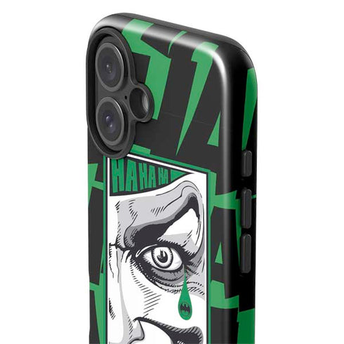 DC Comics The Joker Teardrop Card iPhone 16 Plus Impact Case