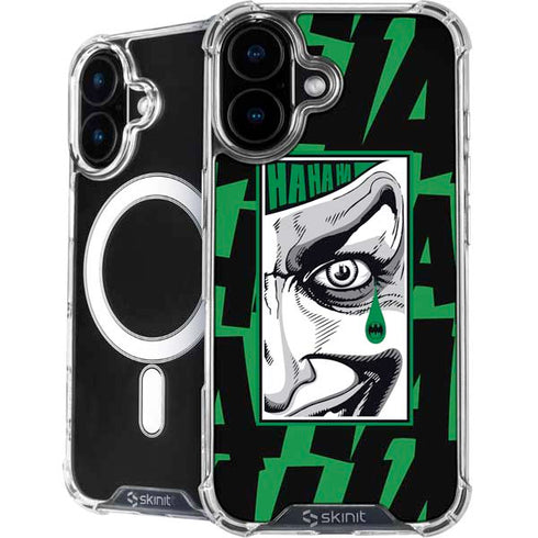 DC Comics The Joker Teardrop Card iPhone 16 Plus MagSafe Case