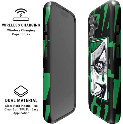 DC Comics The Joker Teardrop Card iPhone 16 Plus Magsafe Impact Case