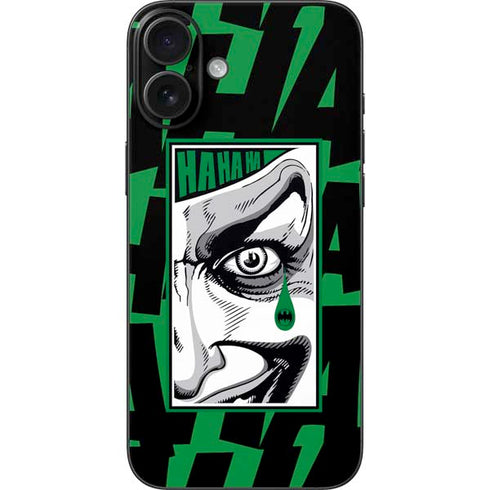 DC Comics The Joker Teardrop Card iPhone 16 Plus Skin