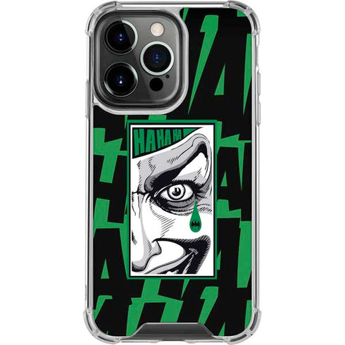 DC Comics The Joker Teardrop Card iPhone 16 Pro Clear Case