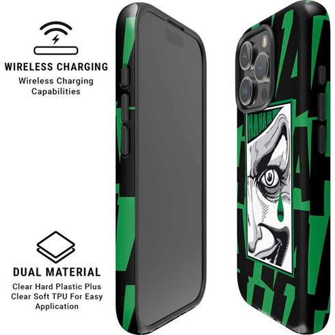 DC Comics The Joker Teardrop Card iPhone 16 Pro Magsafe Impact Case