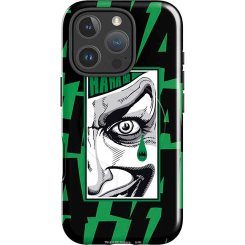 DC Comics The Joker Teardrop Card iPhone 16 Pro Max Magsafe Impact Case