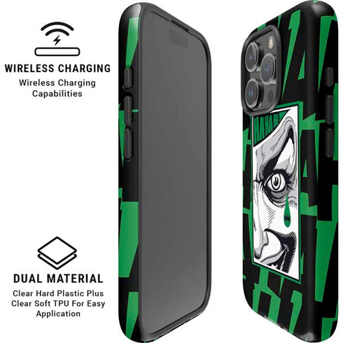 DC Comics The Joker Teardrop Card iPhone 16 Pro Max Magsafe Impact Case