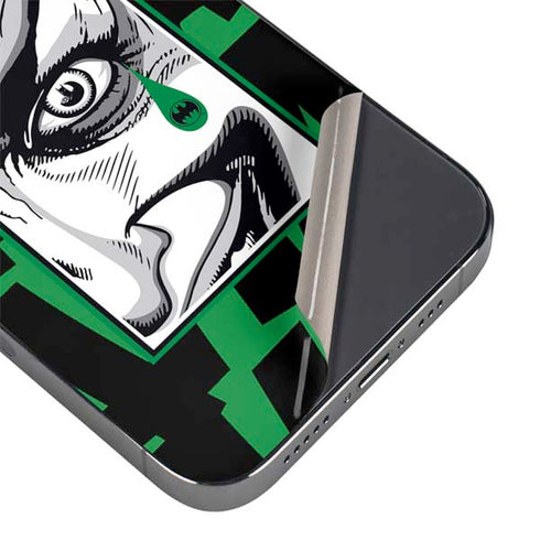 DC Comics The Joker Teardrop Card iPhone 16e Skin