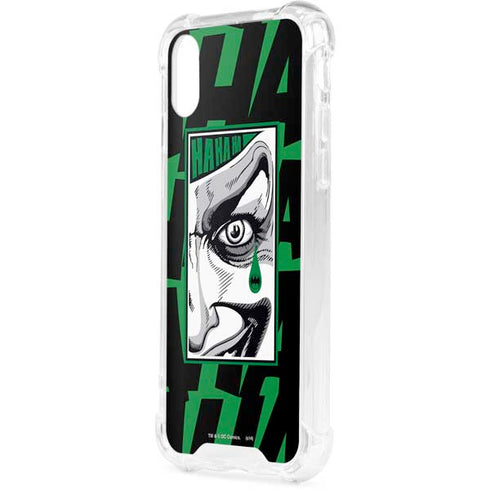 DC Comics The Joker Teardrop Card iPhone XS Clear Case