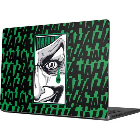 DC Comics The Joker Teardrop Card Apple MacBook Pro 14-inch Skin