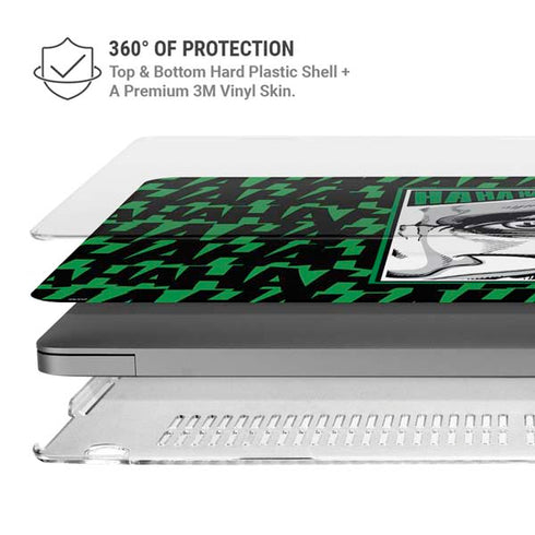 DC Comics The Joker Teardrop Card MacBook Cases