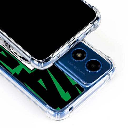 DC Comics The Joker Teardrop Card Moto G Play 4G (2024) Clear Case