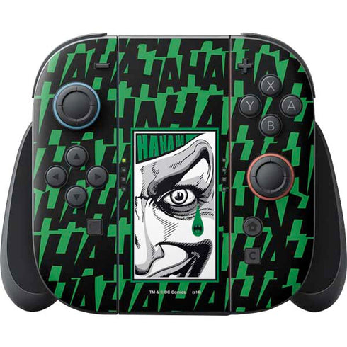 DC Comics The Joker Teardrop Card Nintendo Skins