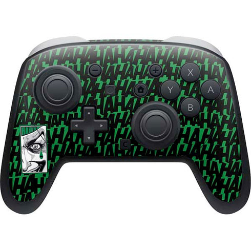 DC Comics The Joker Teardrop Card Nintendo Switch 2 (2025) Pro Controller Skin
