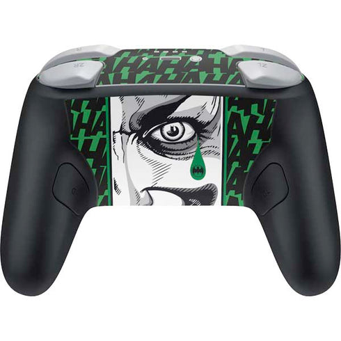 DC Comics The Joker Teardrop Card Nintendo Switch 2 (2025) Pro Controller Skin