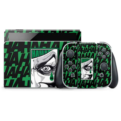 DC Comics The Joker Teardrop Card Nintendo Skins