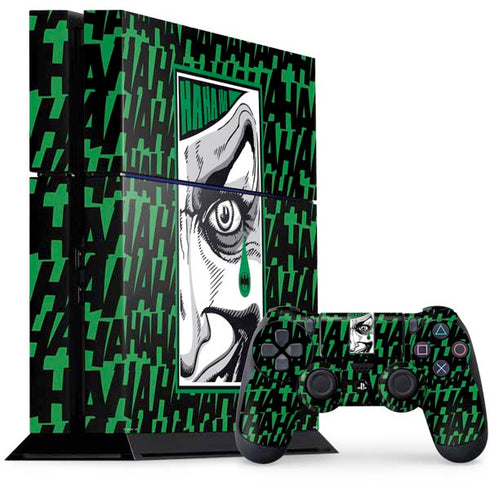 DC Comics The Joker Teardrop Card PlayStation PS4 Skins