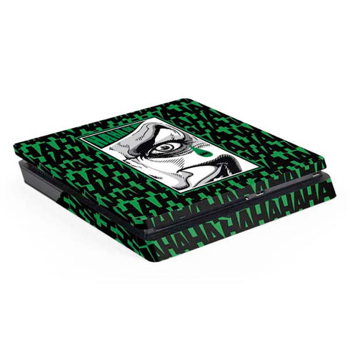 DC Comics The Joker Teardrop Card PS4 Slim Skin