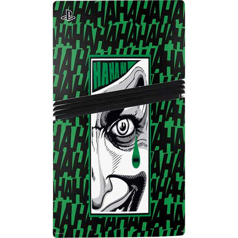 DC Comics The Joker Teardrop Card PS5 Pro Console Skin