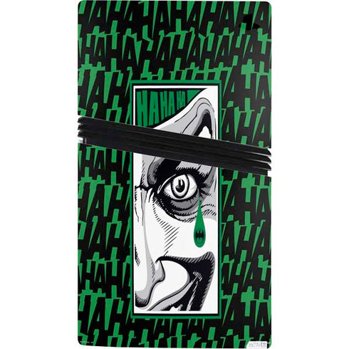DC Comics The Joker Teardrop Card PS5 Pro Console Skin