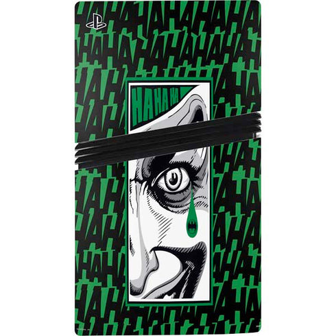 DC Comics The Joker Teardrop Card PS5 Pro Disk Bundle Skin