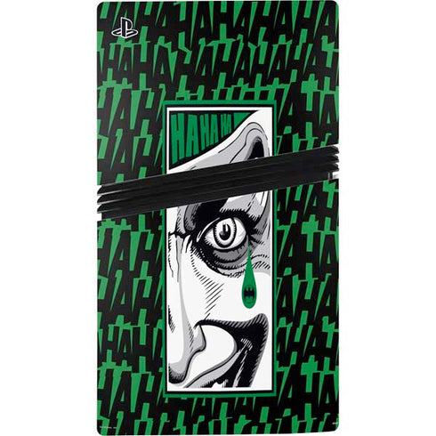 DC Comics The Joker Teardrop Card PS5 Pro Disk Console Skin