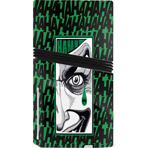 DC Comics The Joker Teardrop Card PS5 Pro Disk Console Skin