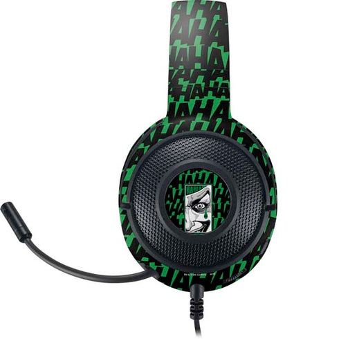 DC Comics The Joker Teardrop Card Razer Kraken X Skin