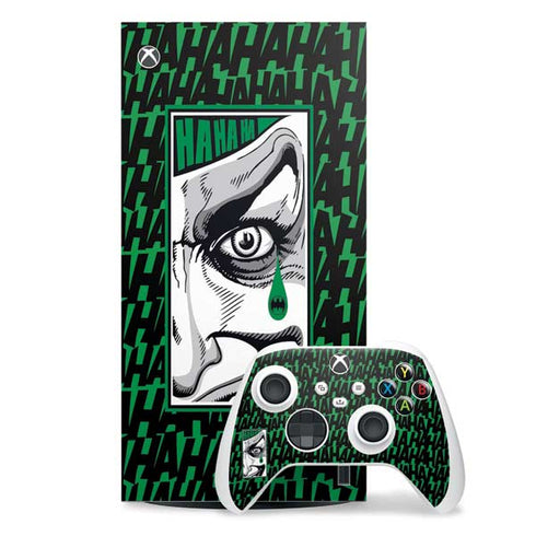 DC Comics The Joker Teardrop Card Xbox Series X Skins