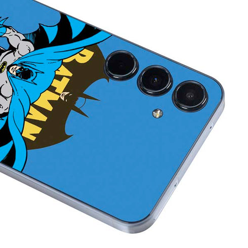 DC Comics Batman Vintage Action Pose Galaxy A35 5G Skin