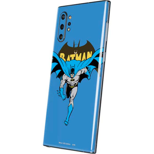 DC Comics Batman Vintage Action Pose Galaxy Note 10 Plus Skin