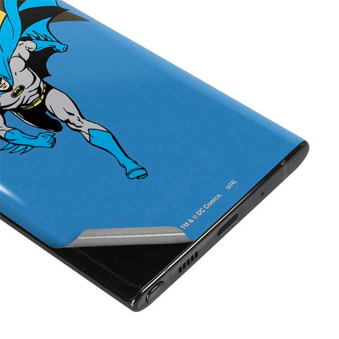 DC Comics Batman Vintage Action Pose Galaxy Note 10 Plus Skin