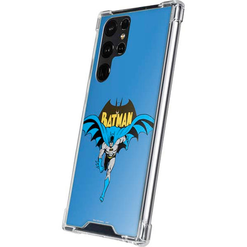 DC Comics Batman Vintage Action Pose Galaxy S23 Ultra Clear Case