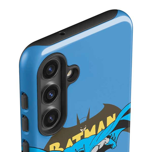 DC Comics Batman Vintage Action Pose Galaxy S25 Impact Case