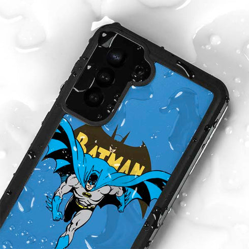 DC Comics Batman Vintage Action Pose Galaxy S24 Plus Waterproof Case
