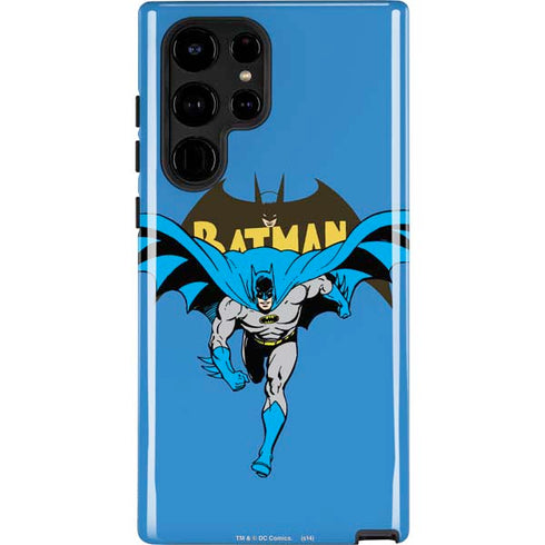 DC Comics Batman Vintage Action Pose Galaxy Cases