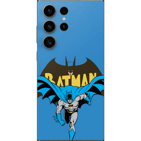 DC Comics Batman Vintage Action Pose Galaxy S25 Ultra Skin