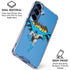 DC Comics Batman Vintage Action Pose Galaxy S25 Plus Clear Case