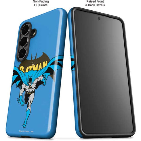 DC Comics Batman Vintage Action Pose Galaxy S26 Impact Case