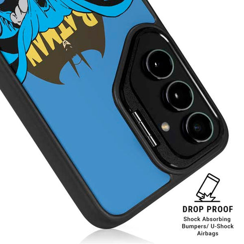 DC Comics Batman Vintage Action Pose Galaxy S26 Kickstand Case