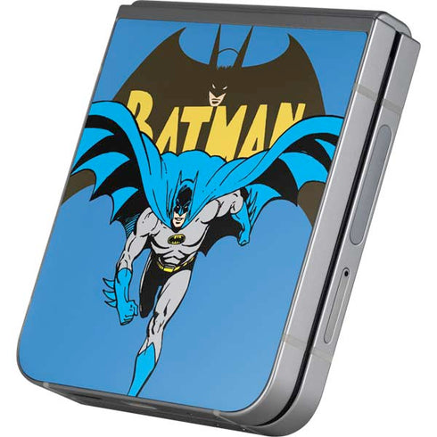 DC Comics Batman Vintage Action Pose Galaxy Z Flip6 Skin