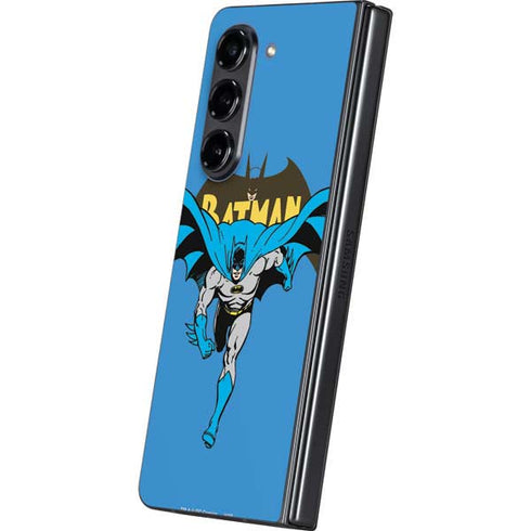 DC Comics Batman Vintage Action Pose Galaxy Z Fold5 5G Skin