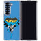 DC Comics Batman Vintage Action Pose Galaxy Z Fold7 Clear Case