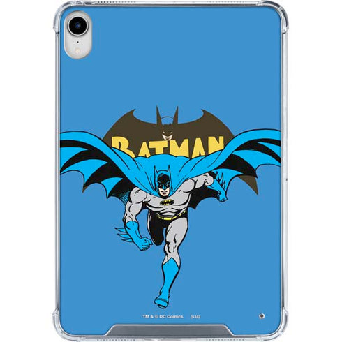DC Comics Batman Vintage Action Pose iPad 11th Gen (2025) Clear Case