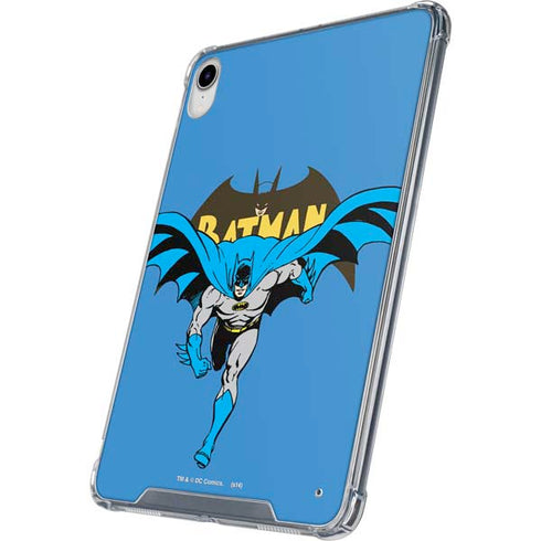 DC Comics Batman Vintage Action Pose iPad 11th Gen (2025) Clear Case