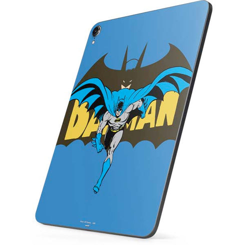 DC Comics Batman Vintage Action Pose Apple iPad Pro Skin