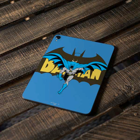 DC Comics Batman Vintage Action Pose Apple iPad Pro Skin