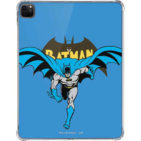 DC Comics Batman Vintage Action Pose iPad Pro 11in (2024) Clear Case