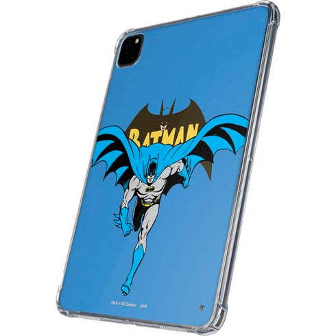DC Comics Batman Vintage Action Pose iPad Pro 11in (2024) Clear Case