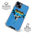 DC Comics Batman Vintage Action Pose iPhone 15 Clear Case