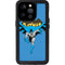 DC Comics Batman Vintage Action Pose iPhone 15 Pro Waterproof Case