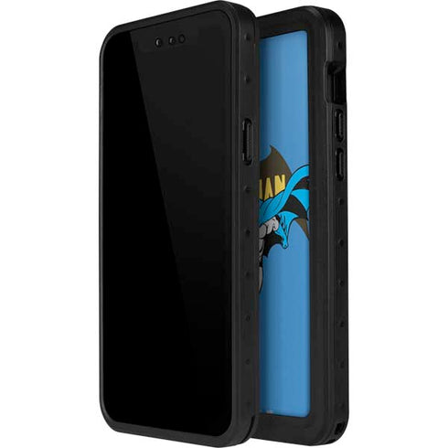 DC Comics Batman Vintage Action Pose iPhone 15 Pro Waterproof Case