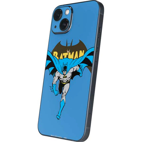 DC Comics Batman Vintage Action Pose iPhone 15 Skin